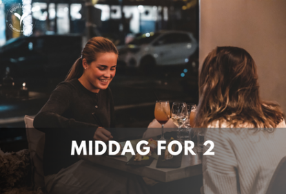 Billede af MIDDAG FOR 2 m. bobler