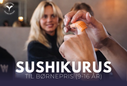 Billede af SUSHIKURSUS  BØRNEPRIS (9-16 år)