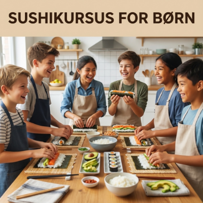 Billede af SUSHIKURSUS  BØRN (9-16 år)